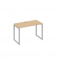 Стол письменный на металлокаркасе QUATTRO натуральный дуб / металлокаркас серый А4 С4 003 НД