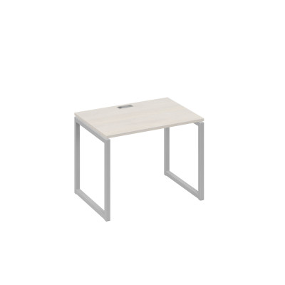 Стол письменный на металлокаркасе QUATTRO дуб / металлокаркас серый А4 С4 012 ДШ