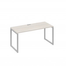 Стол письменный на металлокаркасе QUATTRO дуб / металлокаркас серый А4 С4 015 ДШ