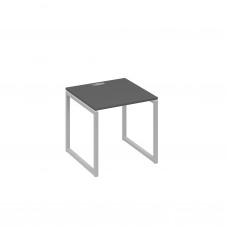 Стол письменный на металлокаркасе QUATTRO антрацит премиум / металлокаркас серый А4 С4 021 АР