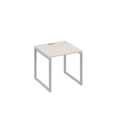 Стол письменный на металлокаркасе QUATTRO дуб / металлокаркас серый А4 С4 021 ДШ