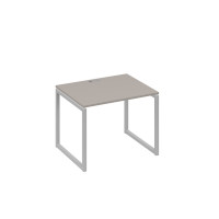 Стол письменный на металлокаркасе QUATTRO мокко премиум / металлокаркас серый А4 С4 022 МП
