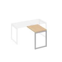 Брифинг-приставка опоры QUATTRO натуральный дуб / металлокаркас серый А4 С4 071 НД