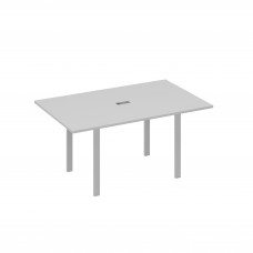 Стол 160 на металлокаркасе UNO переговорный серый / металлокаркас серый А4 С1 121 СЕ