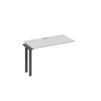 Секция стола 120 рабочей станции на каркасе UNO серый / металлокаркас антрацит А4 А1 003-1 СЕ