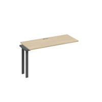 Секция 140 станции на каркасе TRE дуб скандинавский / металлокаркас антрацит А4 А3 004-1 ДК