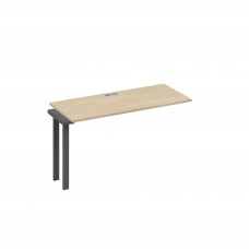 Секция 140 станции на каркасе TRE дуб скандинавский / металлокаркас антрацит А4 А3 004-1 ДК