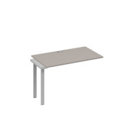 Секция 120 рабочей станции с каркасом TRE мокко премиум / металлокаркас серый А4 С3 013-1 МП