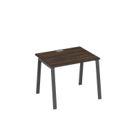 Стол письменный на металлокаркасе TRE дуб ристретто/ металлокаркас антрацит А4 А3 022 ДР