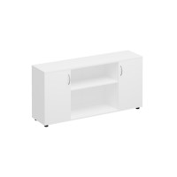 Шкаф комбинированный низкий белый премиум К.528 БП