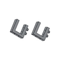 Комплект кронштейнов 2 шт черные КМ 481 ЧР