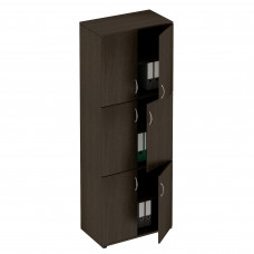 Шкаф для документов 6- дверный венге темный ФР 377