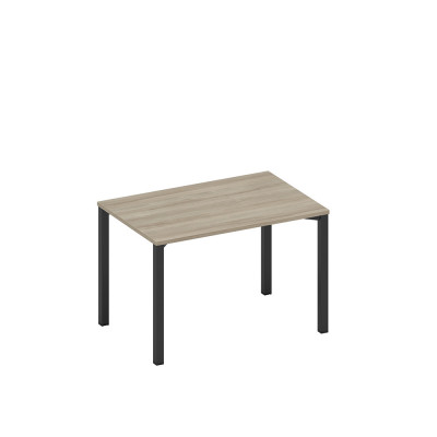 Стол письменный на металлокаркасе вяз либерти/ черный гладкий А1 ЧР 023.1 ВЛ