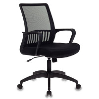 Кресло Бюрократ MC-201 темно-серый TW-04 сиденье черный TW-11 крестовина пластик