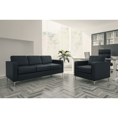 ДИВАН ТРЕХМЕСТНЫЙ АКТИВ экокожа Euroline