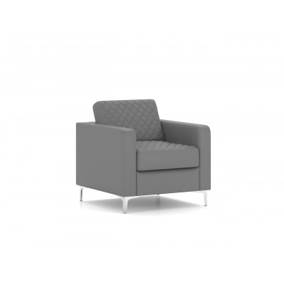 КРЕСЛО CHAIRMAN АКТИВ экокожа Euroline