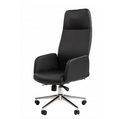 Кресло для руководителя CHAIRMAN 929 экокожа цвет Черный