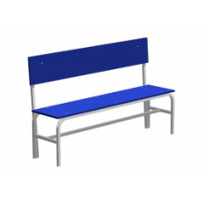 Скамья гардеробная со спинкой ЛДСП 2000