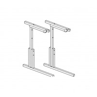 Каркас стола ученического, регулируемая высота №3-5, круглая труба ЛцО.КР_3-5-т28/32, серия Лицей
