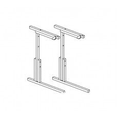 Каркас стола ученического, регулируемая высота №3-5, круглая труба ЛцО.КР_3-5-т28/32, серия Лицей