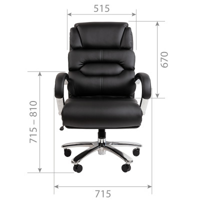 CHAIRMAN 409 экокожа черная, купить в Екатеринбурге