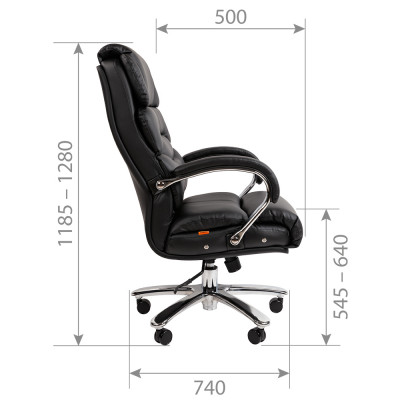 CHAIRMAN 409 экокожа черная, купить в Екатеринбурге