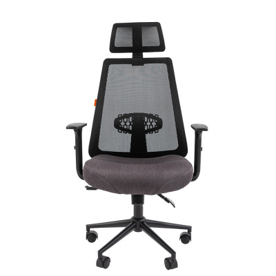 CHAIRMAN 535 черный Сетчатый акрил черный / Полиэстер серый, купить в Екатеринбурге