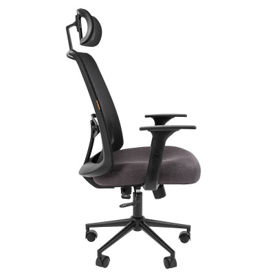 CHAIRMAN 535 черный Сетчатый акрил черный / Полиэстер серый, купить в Екатеринбурге