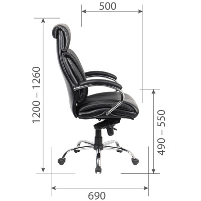 CHAIRMAN CH 423 кожа, купить в Екатеринбурге