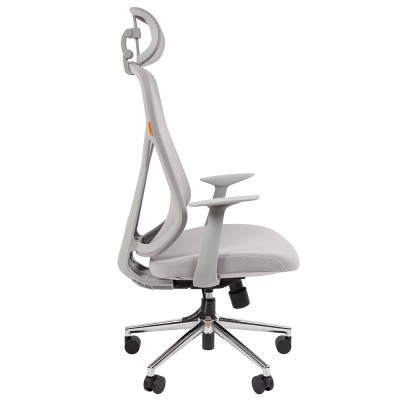  CHAIRMAN CH588 Сетчатый акрил серый / Ткань полиэстер серый, купить в Екатеринбурге