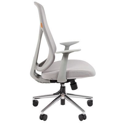 CHAIRMAN CH588 БП Сетчатый акрил серый / Ткань полиэстер серый , купить в Екатеринбурге