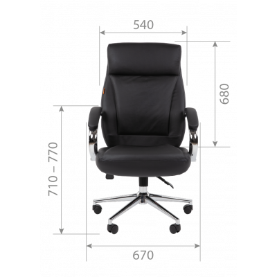 CHAIRMAN 794 кожа черная, купить в Екатеринбурге