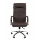 Кресло для руководителя CHAIRMAN 480, Экокожа, цвет Коричневый