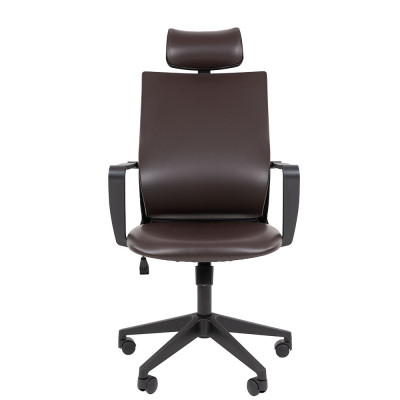 CHAIRMAN 545 ЭКО Экокожа коричневая, купить в Екатеринбурге