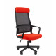 Кресло Для руководителя CHAIRMAN 590, Сетчатый акрил/Полиэстер, цвет Красный