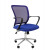Кресло CHAIRMAN 698 хром Сетчатый акрил/Ткань TW, цвет Синий
