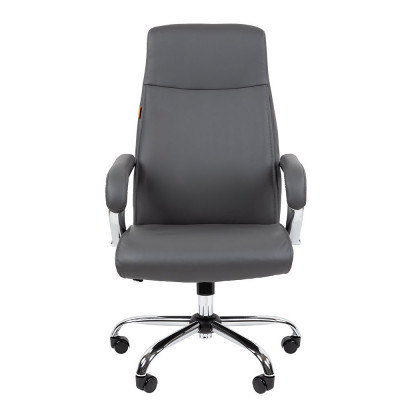 CHAIRMAN CH425 Экокожа серая, купить в Екатеринбурге