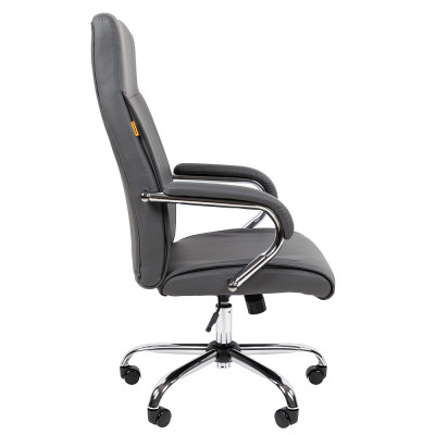 CHAIRMAN CH425 Экокожа серая, купить в Екатеринбурге