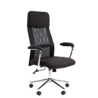 CHAIRMAN CH621 Сетчатый акрил серый / Полиэстер черный