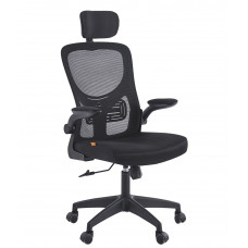 CHAIRMAN CH633 черный Сетчатый акрил черный / Полиэстер черный