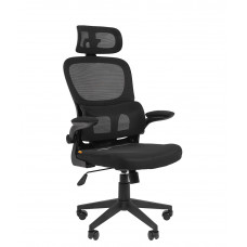 CHAIRMAN 630 Сетчатый акрил черный / Полиэстер черный