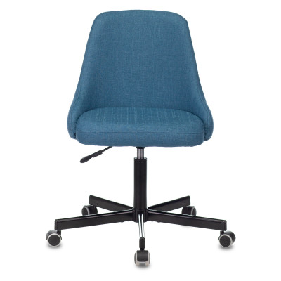 Кресло Бюрократ CH-340M сердитое море 38-415 крестов. металл