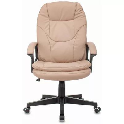 Кресло руководителя Бюрократ CH-868N бежевый Or-14 экокожа крестов. пластик