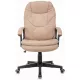 Кресло руководителя Бюрократ CH-868N бежевый Or-14 экокожа крестов. пластик
