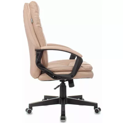 Кресло руководителя Бюрократ CH-868N бежевый Or-14 экокожа крестов. пластик