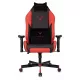 Кресло игровое Knight Neon черный/красный соты экокожа с подголов. крестов. металл
