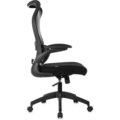 Кресло эргономичное Бюрократ Sigma 1 черный сетка/ткань крестов. пластик