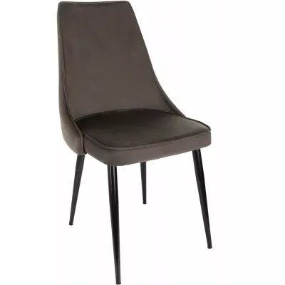 Стул для дома Бюрократ CH-K4_2 комплект 2шт коричневый Holland 74 металл черный на ножках (CH-K4_1/HL74_2)