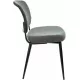 Стул для дома Бюрократ CH-K8 серый Alfa 44 металл черный на ножках (CH-K8_1/GREY)