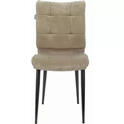 Стул для дома Бюрократ CH-K10 песочный Light 21 металл черный на ножках (CH-K10_1/LT21)